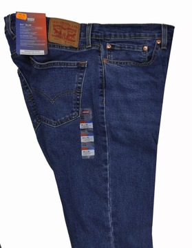 JEANSY SPODNIE LEVIS 511-5425 SLIM STRETCH W34 L32