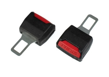 Zaślepka ZAPINKA KLAMRA PASA Adapter 2 sztuki