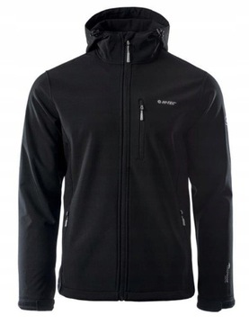 Kurtka Softshell Męska CAEN BLACK - Rozmiar L