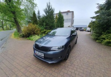 Skoda Rapid II Liftback Facelifting 1.4 TSI 125KM 2018 Skoda RAPID Skoda RAPID 1.4 TSI DSG Monte Carlo 1.4 Benzyna 125KM