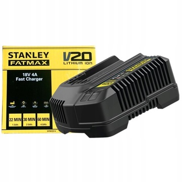 ЗАРЯДНОЕ УСТРОЙСТВО STANLEY FAST 4A 18V FatMax V20 SFMCB14