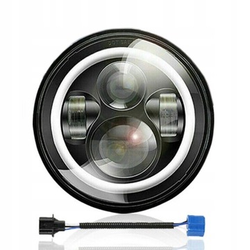 REFLEKTOR LED LAMPA PRZÓD HOMOLOGACJA MOTOCYKLA
