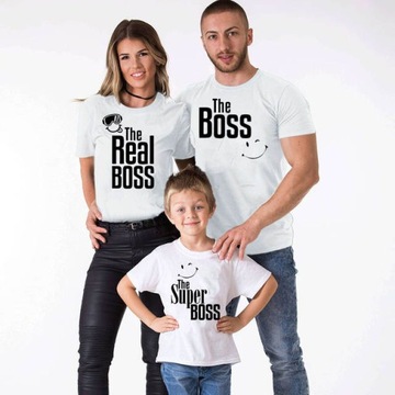 Koszulki dla Rodziny zestaw Różne kolory