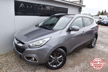 Hyundai ix35 SUV Facelifting 1.7 CRDi 115KM 2015 Hyundai ix35 Pol-SkoraGrzane-fotele NaviKamera Panorama Klimatronic Tempom