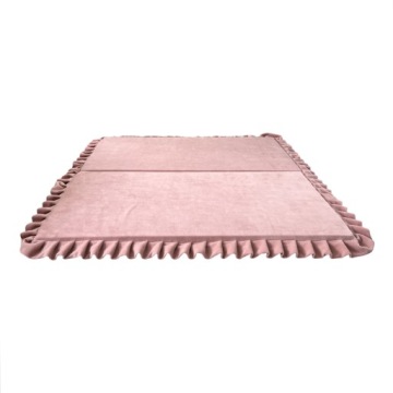 Podložka Monio Velvet růžová čtverec 105x105