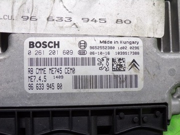 CITROEN C4 1.6 16V 0261201609 JEDNOTKA