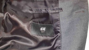 Мужская элегантная приталенная куртка H&M, размер