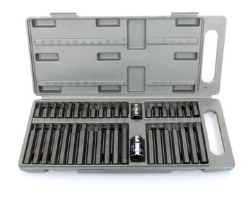 НАБОР БИТ IMBUS HEX TORX SPLINE 40 EL. ЧЕХОЛ ДЛЯ КЛЮЧЕЙ CR-V KD10219