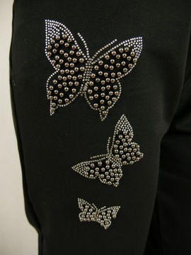 Spodnie biżuteryjne ozdobna nogawka #MAAXI# 9XL/58