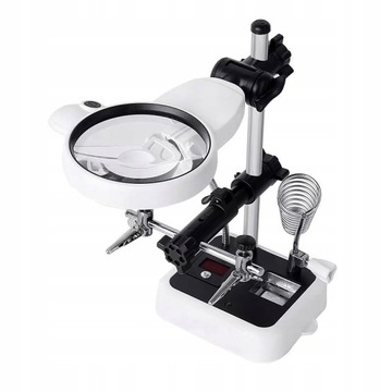 ТРЕТЬЯ РУКА ПОДСТАВКА ДЛЯ ПАЯЛЬНИКА СВЕТОДИОДНАЯ УВЕЛИЧЕНИЕ RT0179