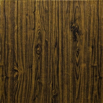 Panel ścienny 3D 70*70 cm Drewno Brązowy
