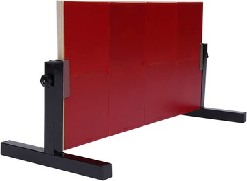 Тренажер для настольного тенниса из цельного дерева.