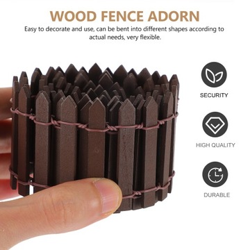 МИНИ ЗАБОР ДЛЯ КУКОЛЬНЫХ ДОМИКОВ 2 ШТ.