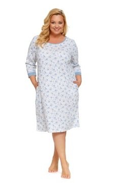 DOCTOR NAP 5280 KOSZULA NOCNA RĘKAW 3/4 PLUS SIZE [XXL]