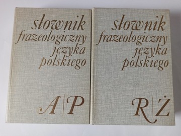 SŁOWNIK FRAZEOLOGICZNY JĘZYKA POLSKIEGO - 2 TOMY - SKORUPKA (DB+)