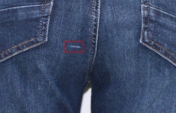 Cross Judy jeansy damskie rurki 7/8 wysoki stan oryginalne - W28/L32