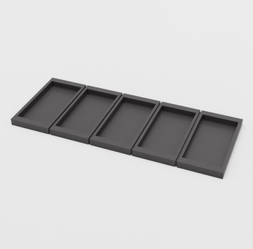 Tray 1x5 - Adapter - ToW - Minifaktura - Cavlary - 50x25mm to 60x30mm