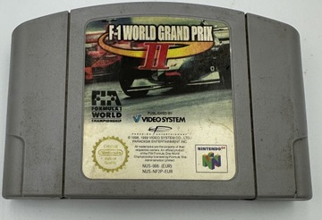 Gra F-1 WORLD GRAND PRIX II N64 Nintendo 64