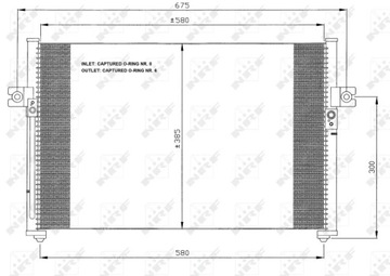 35389 CHLADIČ KLIMATIZACE HYUNDAI
