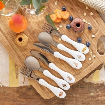 Набор металлических столовых приборов LASSIG для детей из стали