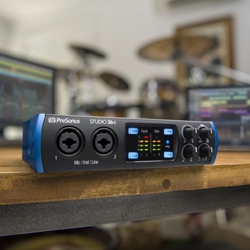 PreSonus Studio 26c — аудиоинтерфейс USB-C