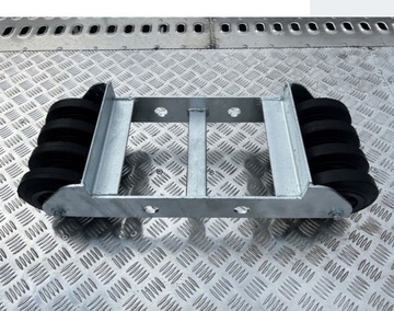 Транспортная тележка под Urwane Koło 1200 кг, легкие оцинкованные колеса, полиамид