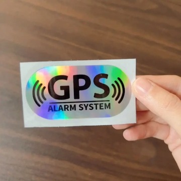 Holographic Car Stickers 6PCS ALARM SYSTEM GPS TRACKING Device Security