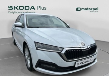 Skoda Octavia III Liftback Facelifting 1.5 TSI ACT 150KM 2020 Skoda Octavia Ambition Pakiety, ACC, Podgrzewane fotele, Kamera, Bezwypad, zdjęcie 13