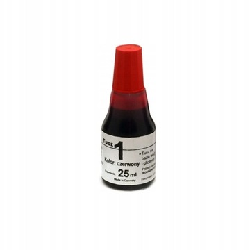 TUSZ do PIECZĄTKI 25ml COLOP JEDYNKA Czerwony