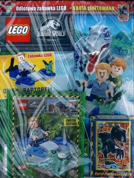 LEGO JURASSIC WORLD 6/23 + OWEN Z RAPTOREM