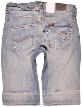 LEE spodnie REGULAR jeans SHORT EDEN_ W26