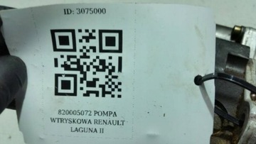 820005072 ČERPADLO VSTŘIKOVAČE RENAULT LAGUNA II