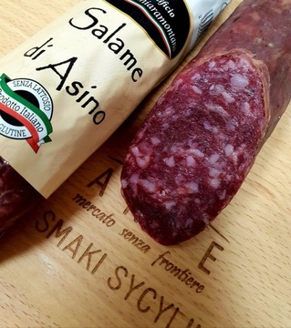 Salami z Osła z Sycylii 100g plastry SMAKI SYCYLII
