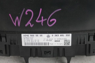 MERCEDES B TŘÍDA W246 1.8 PŘÍSTROJOVÁ DESKA BUDÍK