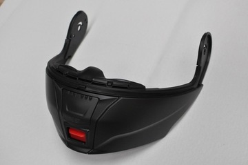 SZCZĘKA DO KASKU OZONE FP-01 BLACK MATT NS ()