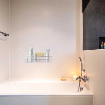 Настенная полка для ванной комнаты