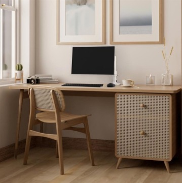 Ergotron - NX Desk Monitor Arm - держатель настольного монитора (белый)