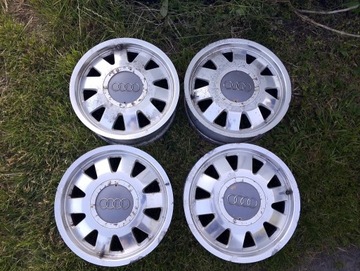 4× DISK HLINÍK AUDI 4B0601025J 6.0" X 15" 5X112 ET 45