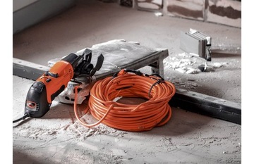 САДОВЫЙ УДЛИНИТЕЛЬ ДЛЯ КОСИЛКИ СВЕТИЛЬНИКИ КОНСТРУКЦИЯ ТОЛСТАЯ ВЕРЕВКА 30м Оранжевый