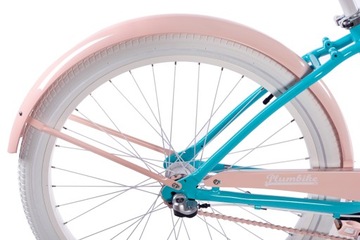 Велосипед CRUISER Plumbike RIDER GO GIRL Бирюзовый 3B