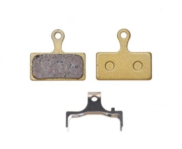 KLOCKI HAMULCA ROWEROWE TARCZOWE metaliczne AWR0236