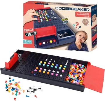 ŁAMACZ KODÓW GRA LOGICZNA TRENING MÓZGU MASTERMIND UKŁADANKA