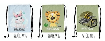 Рюкзак-сумка для детского сада, школьная обувь с именем