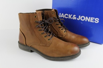 Jack&Jones JFWKARL Leather Boot roz.44 (CK1581)