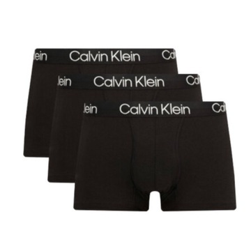 CALVIN KLEIN BOKSERKI MĘSKIE 3-PACK TRUNKS S