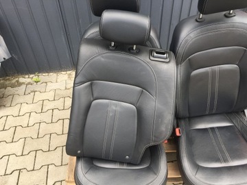 KIA SPORTAGE III 10-15 SEDADLA KOMPLET KŮŽE EVROPA