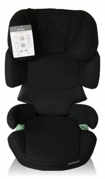 Fotelik samochodowy cybex Solution X i-Fix 15-50 kg Pure black