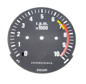Cyferblat obrotomierza Jawa 350 634 638 CZ 472