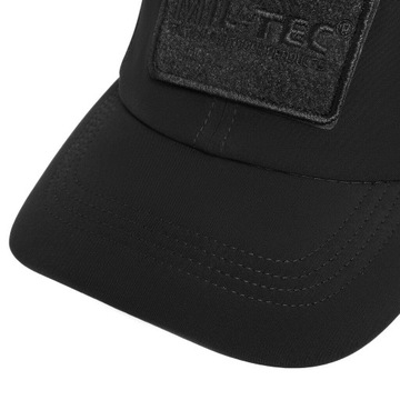 Czapka taktyczna z daszkiem Mil-Tec SoftShell Baseball Cap czarna