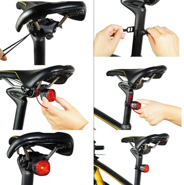 ПЕРЕДНИЙ ВЕЛОСИПЕДНЫЙ ФОНАР 3xLED + ЗАДНИЙ ВЕЛОСИПЕДНЫЙ ФОНАРЬ USB-C PRO VAYOX